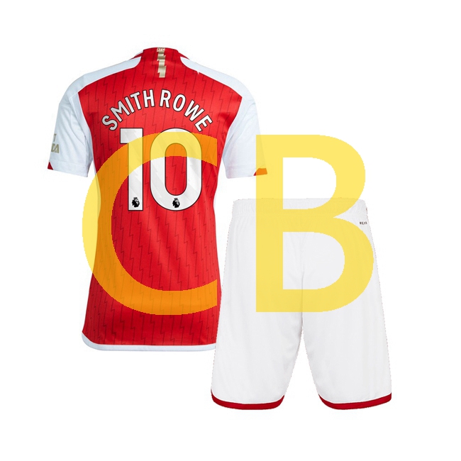 Fußballtrikot Arsenal smith rowe 10 Kinder Heim 2023-2024 Kurzarm