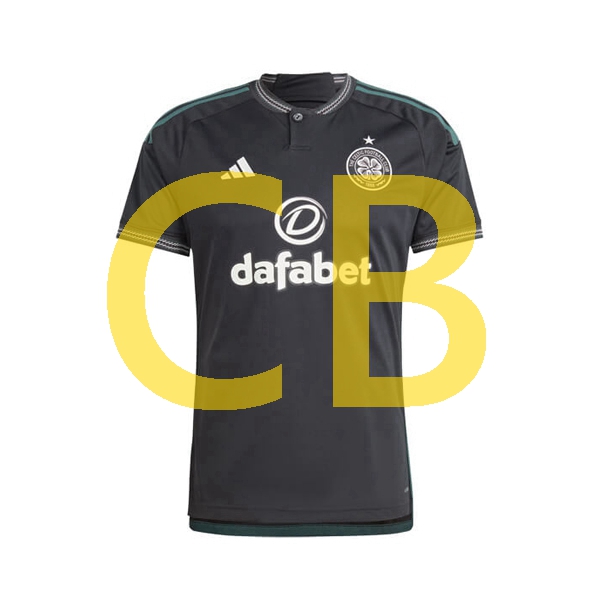 Fußballtrikot Celtic Glasgow fc Herren Auswärts 2023-2024 Kurzarm