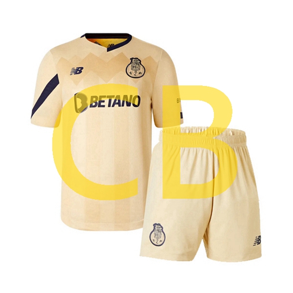 Fußballtrikot FC Porto Kinder Auswärts 2023-2024 Kurzarm