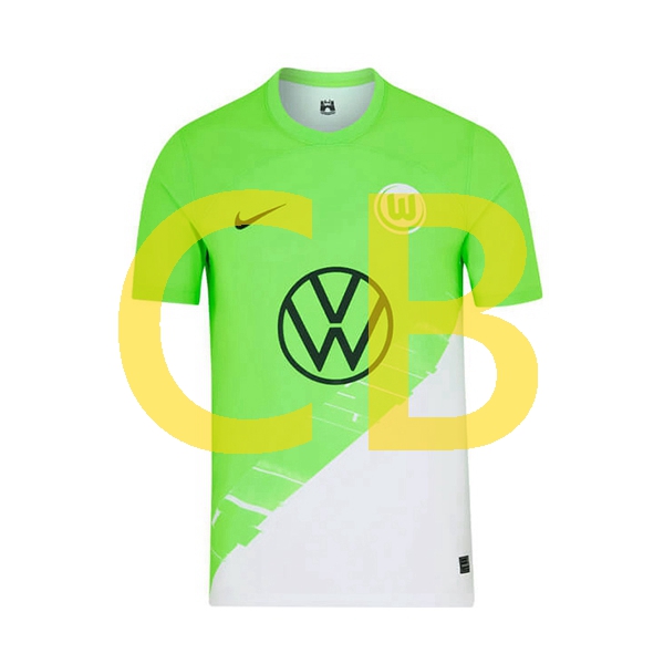 Fußballtrikot VfL Wolfsburg Herren Heim 2023-2024 Kurzarm