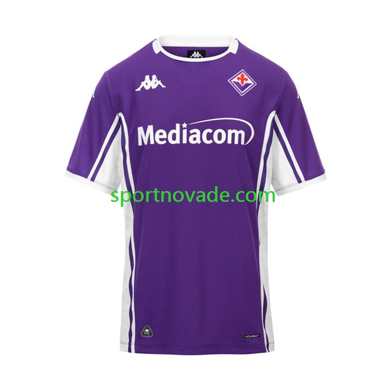 AC Florenz Heim Trikot Herren Kurzarm 2025-2026