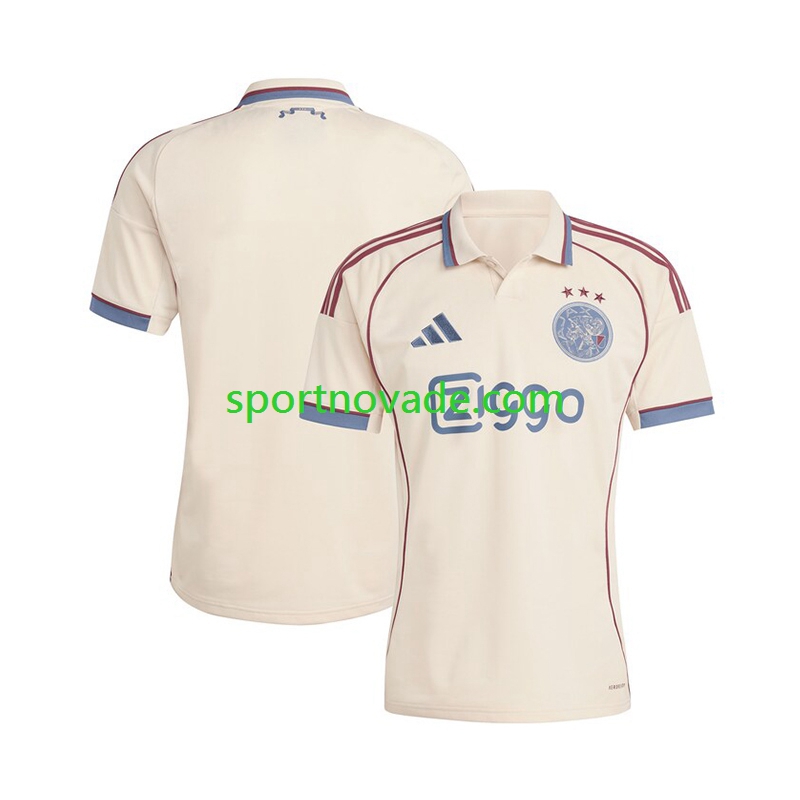 Ajax Amsterdam Dritt Trikot Herren Kurzarm 2025-2026