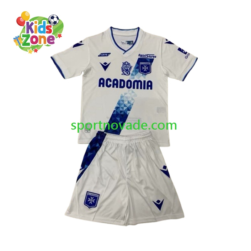 AJ Auxerre Heim Trikot Kinder Kurzarm 2024-2025