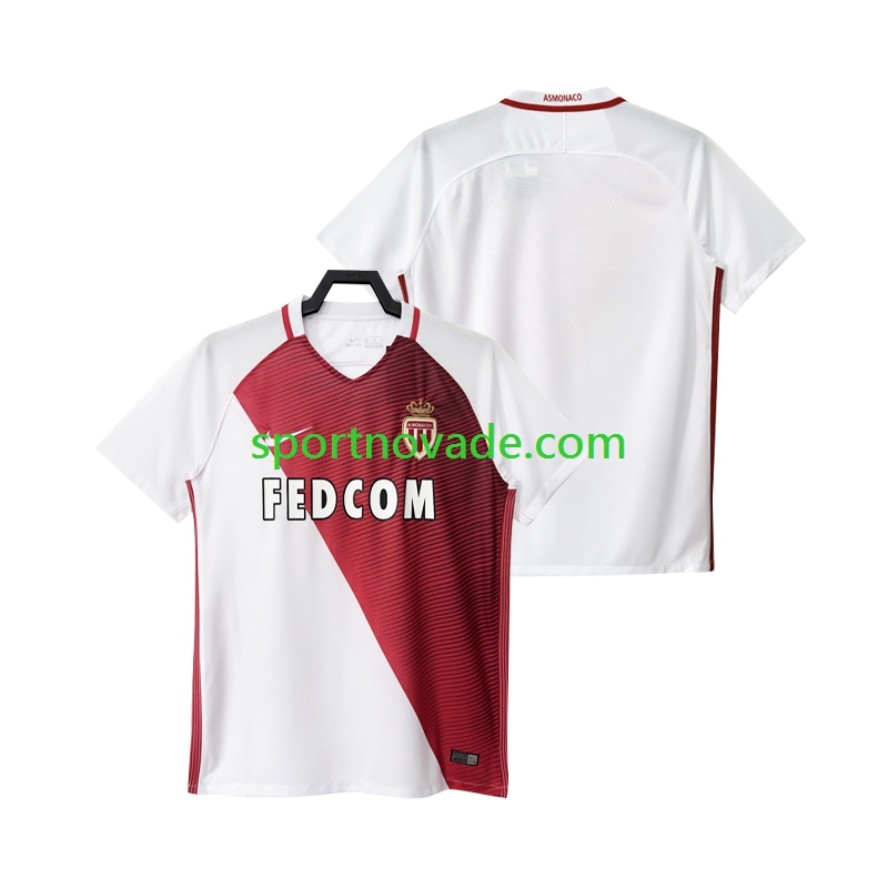 AS Monaco Heim Trikot Herren Kurzarm 2016 2017