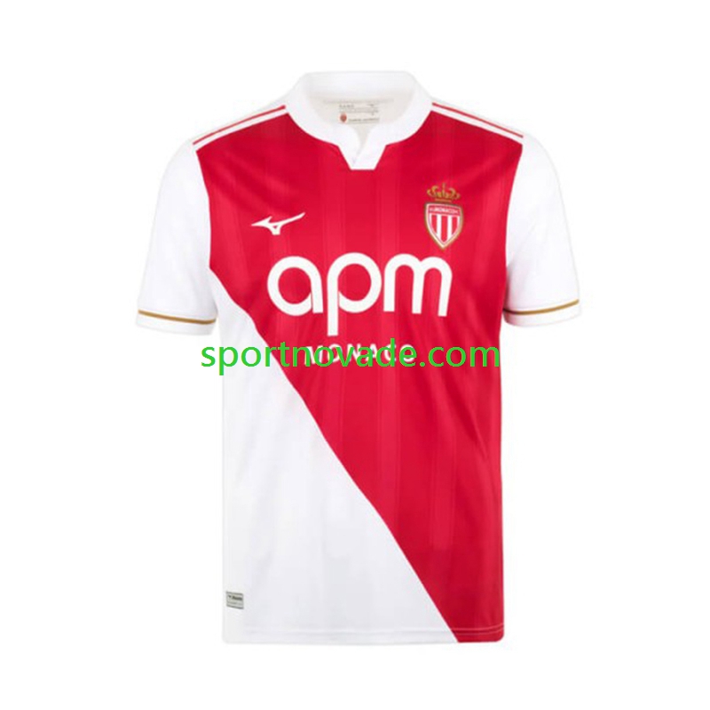 AS Monaco Heim Trikot Herren Kurzarm 2025-2026