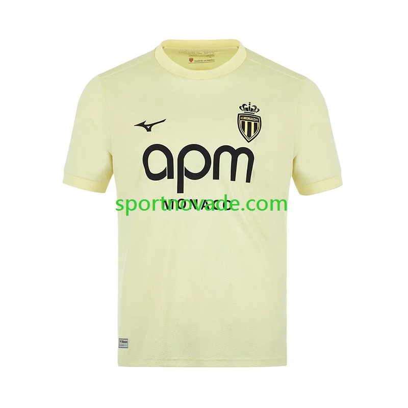 AS Monaco Dritt Trikot Herren Kurzarm 2025-2026
