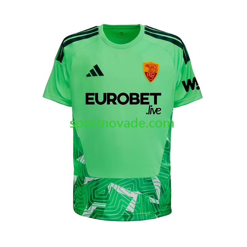 AS Rom Torwart Heim Trikot Herren Kurzarm 2026-2027
