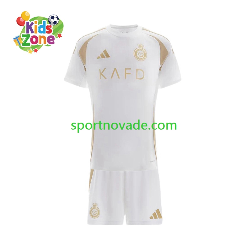 Al Nassr Dritt Trikot Kinder Kurzarm 2024-2025
