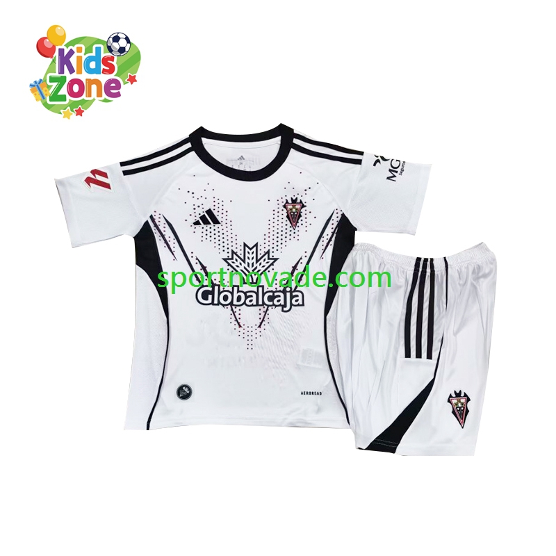 Albacete Heim Trikot Kinder Kurzarm 2025-2026