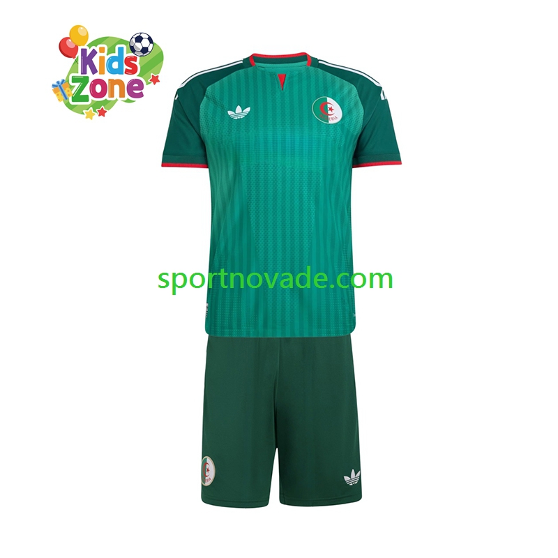 Algerien Auswärts Trikot Kinder Kurzarm 2026