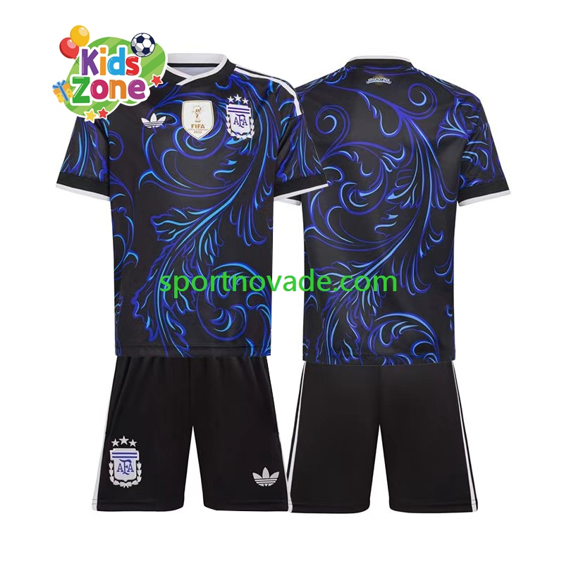 Argentinien Auswärts Trikot Kinder Kurzarm World Cup 2026