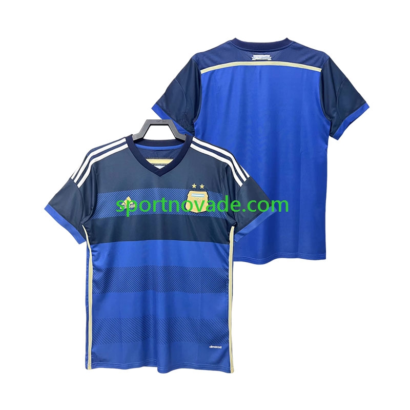 Argentinien Retro Auswärts Trikot Herren Kurzarm 2014