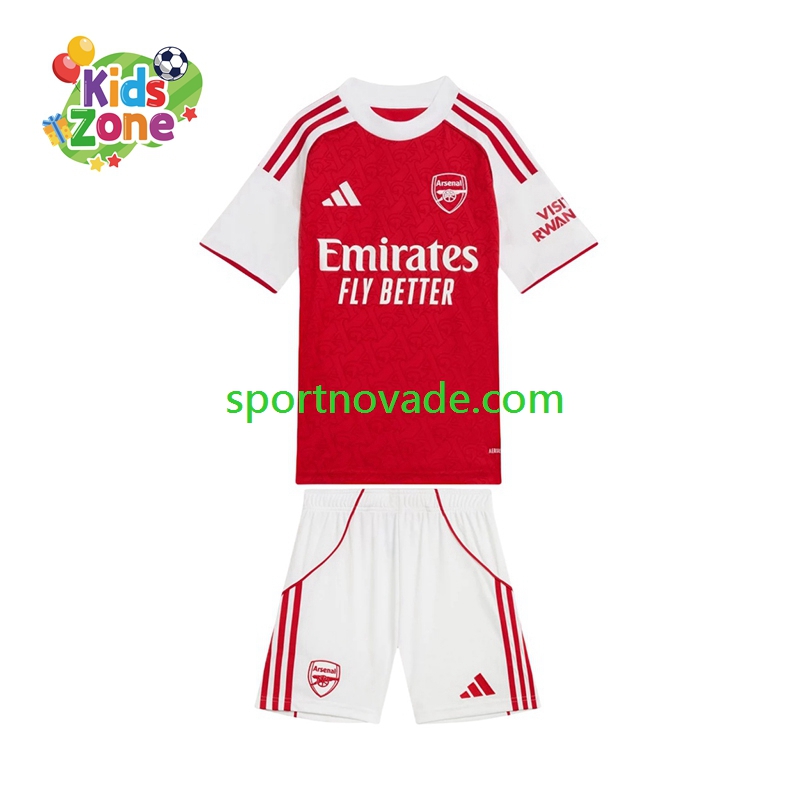 Arsenal Heim Trikot Kinder Kurzarm 2025-2026