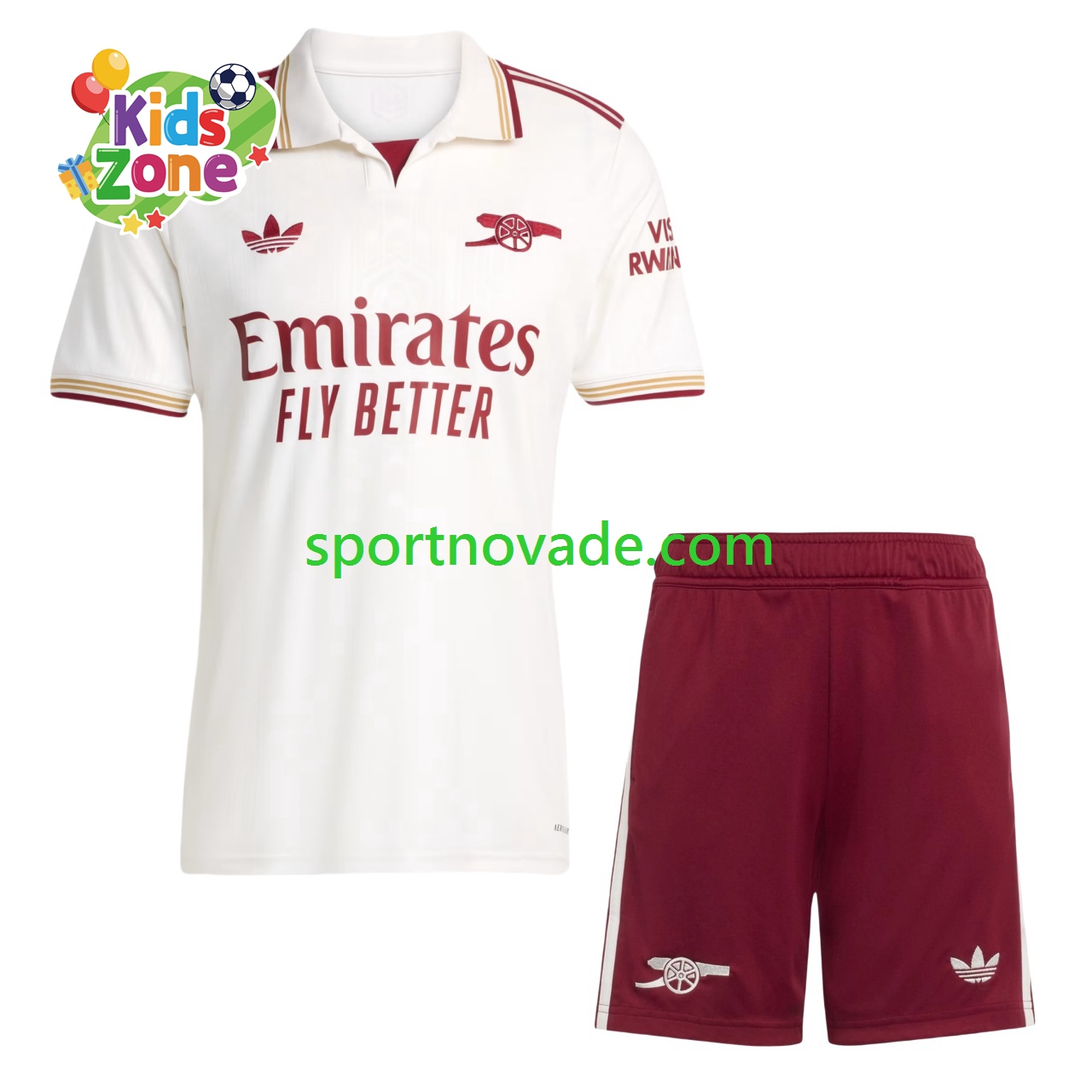 Arsenal Dritt Trikot Kinder Kurzarm 2025-2026