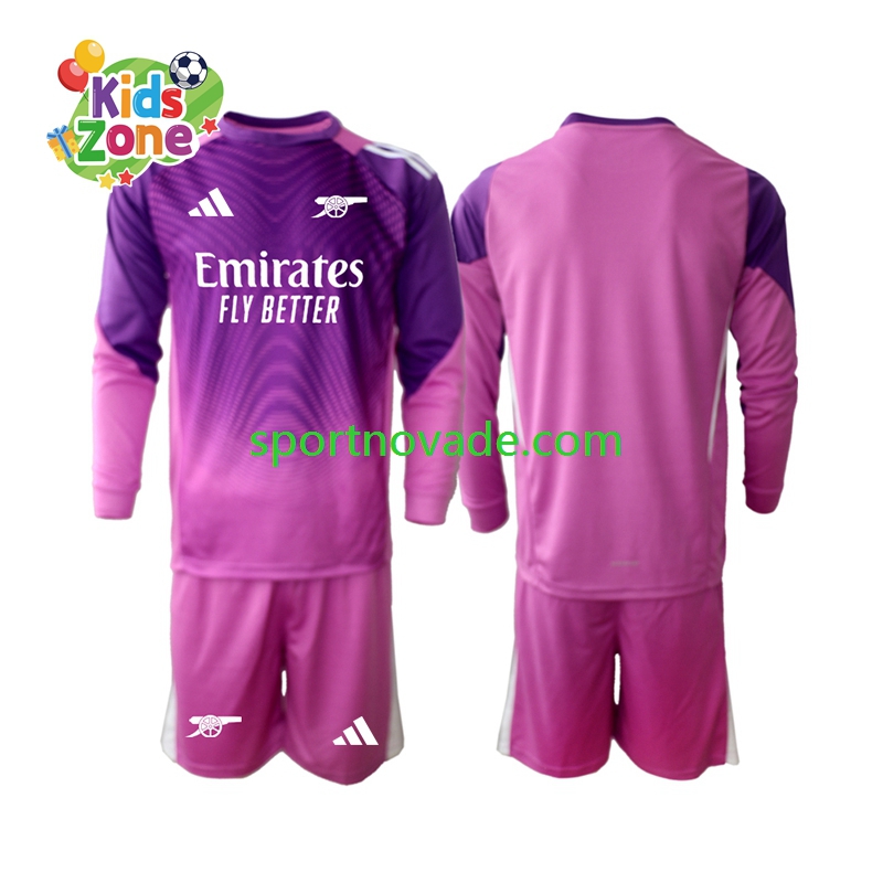 Arsenal Torwart Dritt Trikot Kinder Langarm 2025-2026