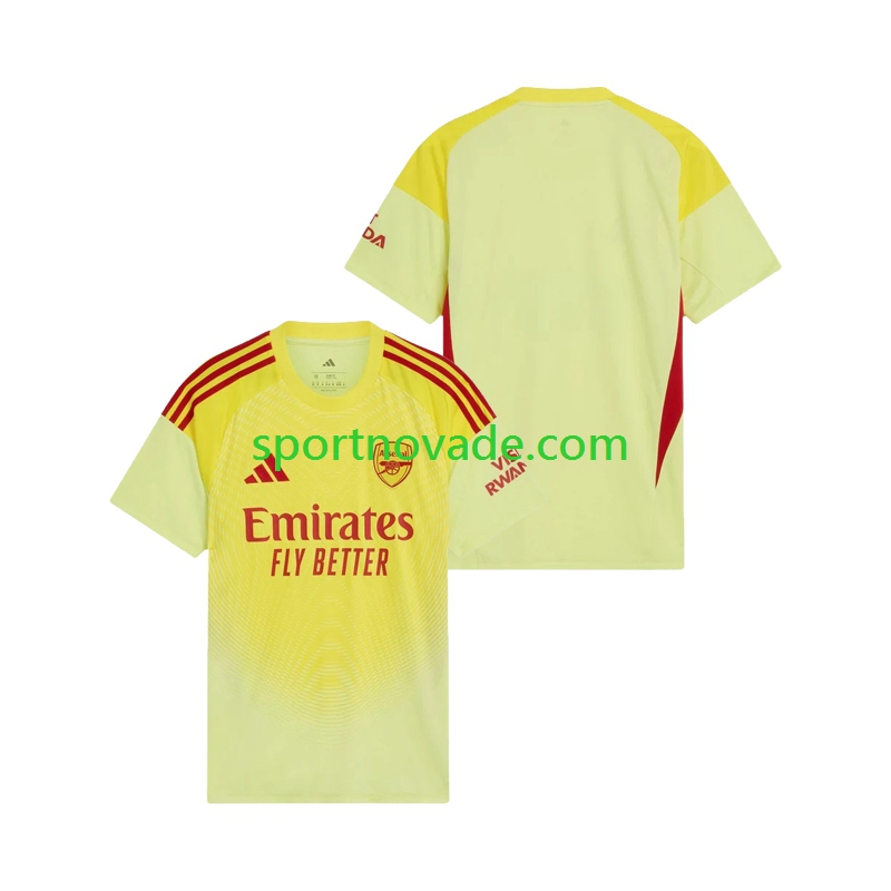 Arsenal Torwart Heim Trikot Herren Kurzarm 2025-2026