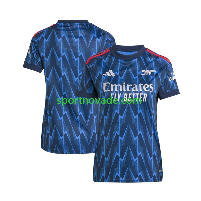 Arsenal Ladies Auswärts Trikot Kurzarm 2025-2026