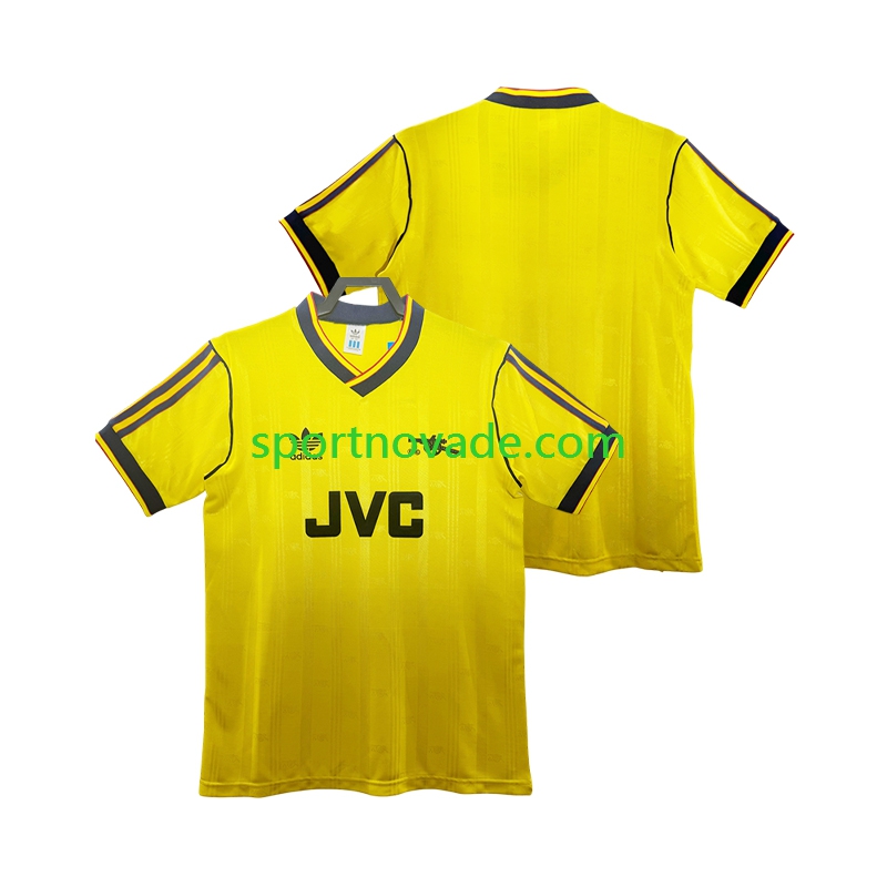 Arsenal Retro Auswärts Trikot Herren Kurzarm 1986 1988