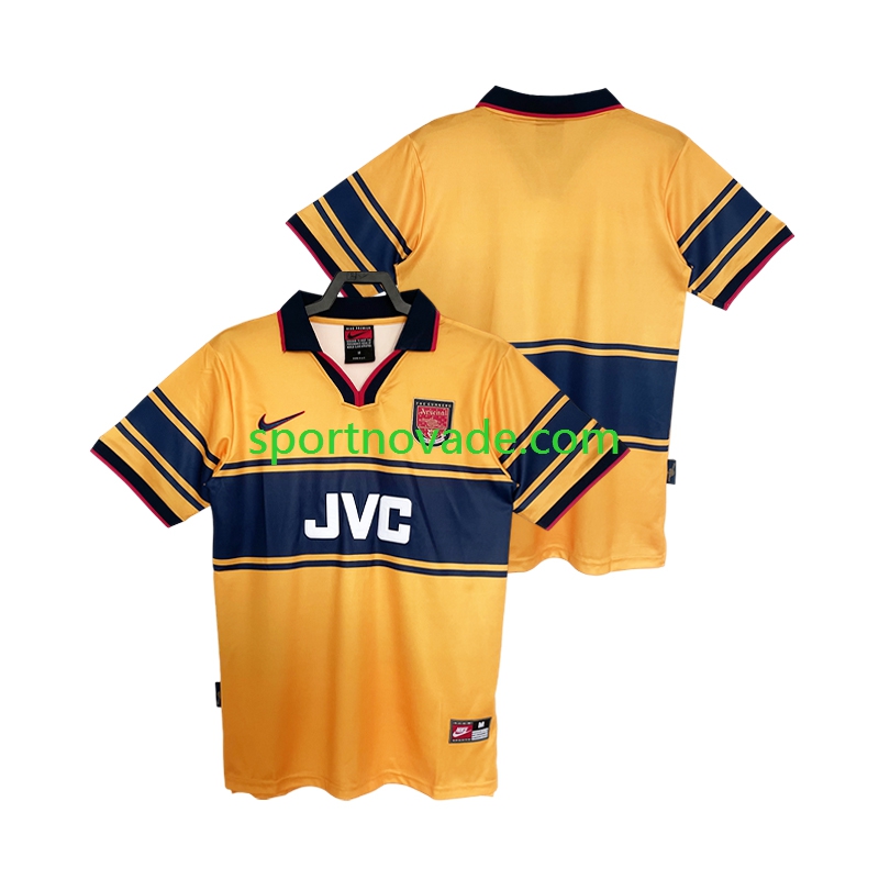 Arsenal Retro Auswärts Trikot Herren Kurzarm 1997 1999