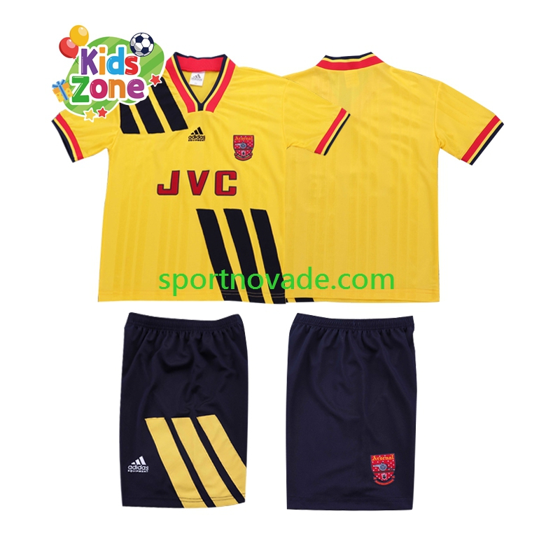 Arsenal Retro Auswärts Trikot Kinder Kurzarm 1993 1994