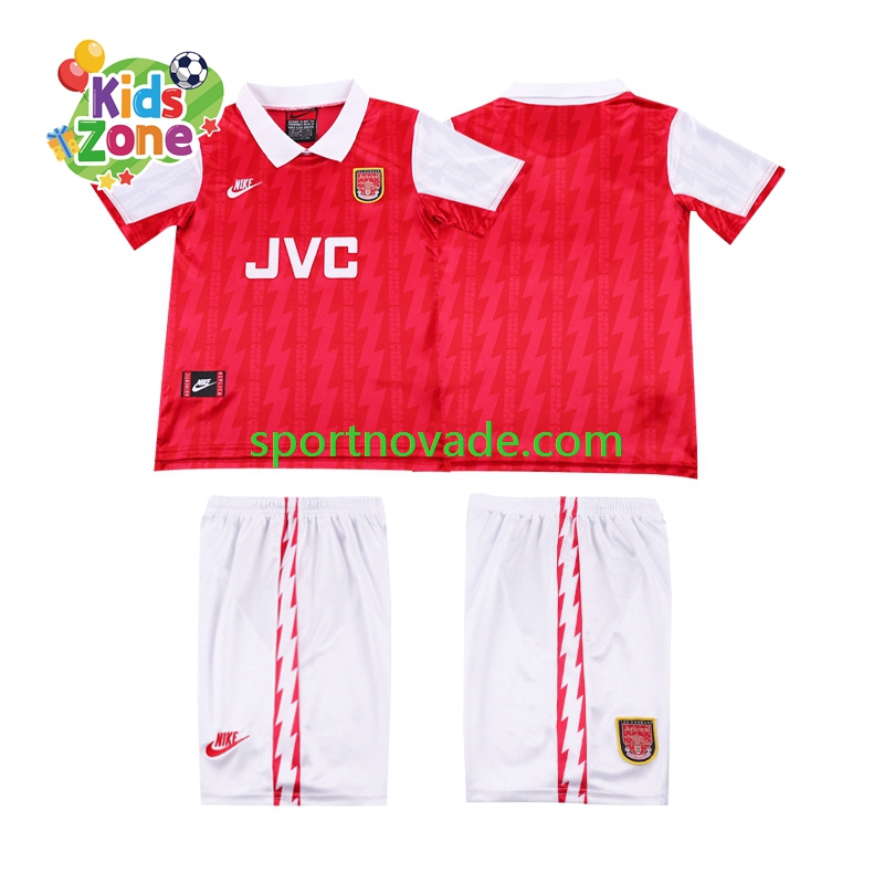 Arsenal Retro Heim Trikot Kinder Kurzarm 1994 1996