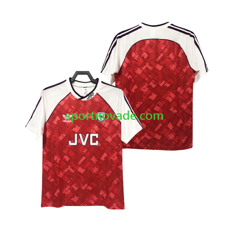 Arsenal Retro Heim Trikot Herren Kurzarm 1990 1992