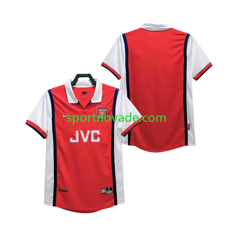 Arsenal Retro Heim Trikot Herren Kurzarm 1998 1999