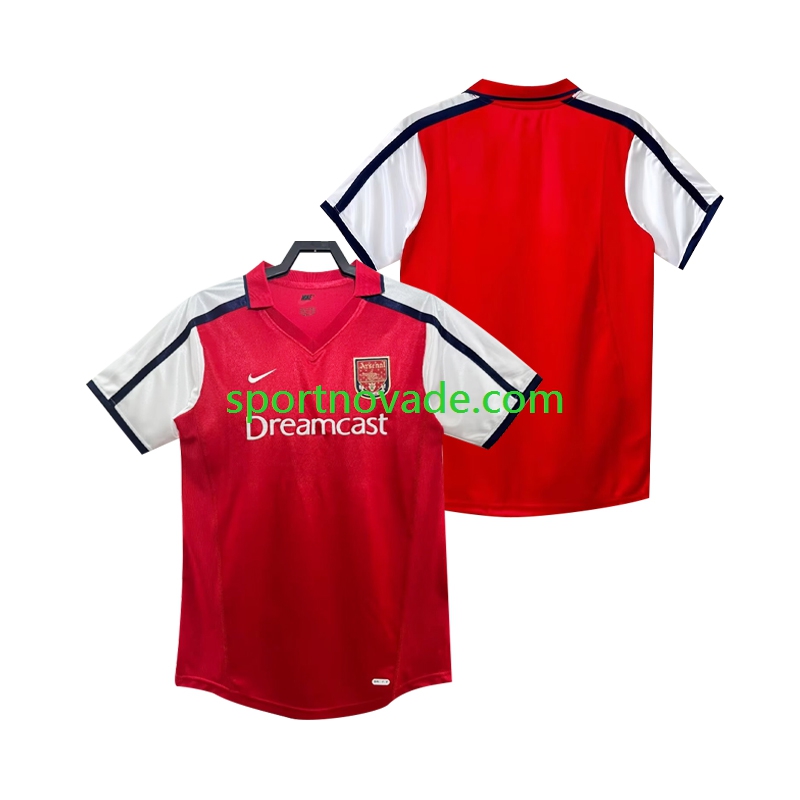 Arsenal Retro Heim Trikot Herren Kurzarm 2001 2002