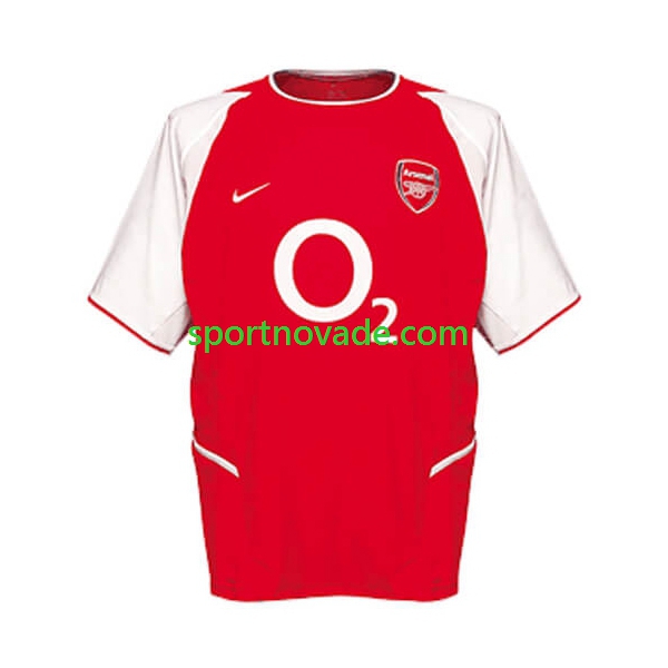 Arsenal Retro Heim Trikot Herren Kurzarm 2002