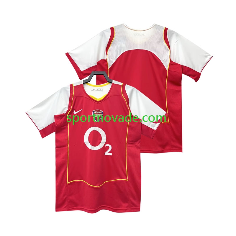 Arsenal Retro Heim Trikot Herren Kurzarm 2004 2005