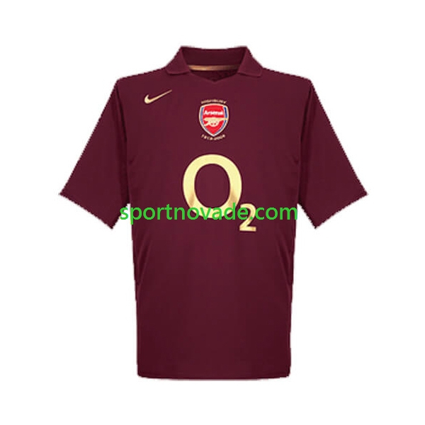 Arsenal Retro Heim Trikot Herren Kurzarm 2005