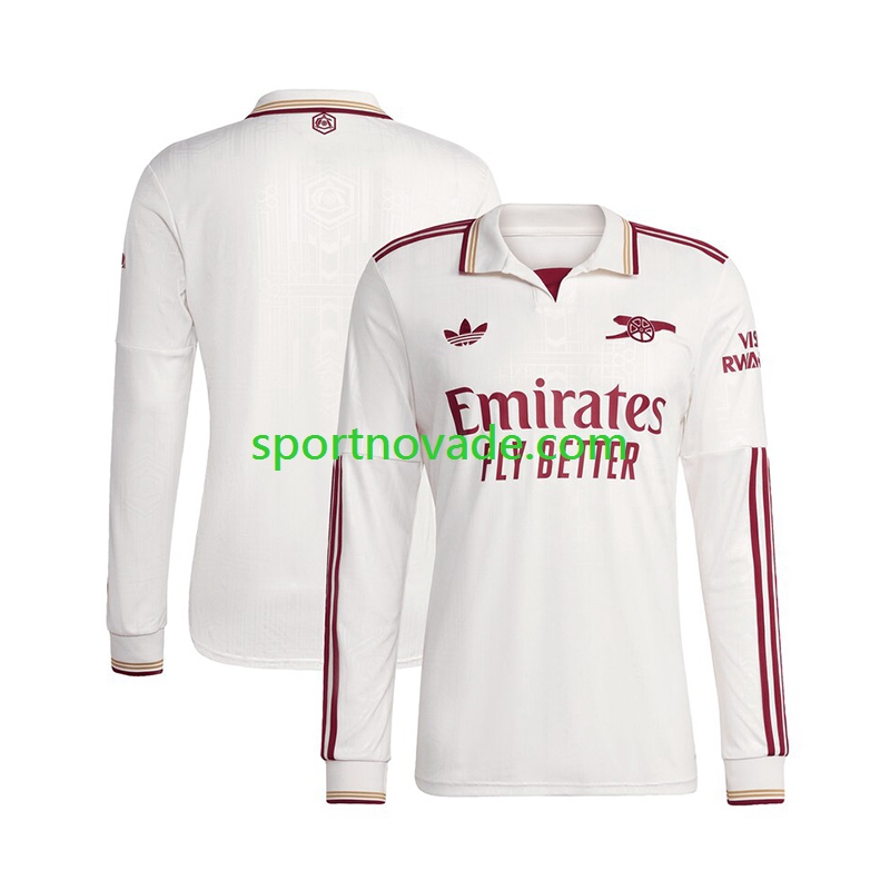 Arsenal Dritt Trikot Herren Langarm 2025-2026