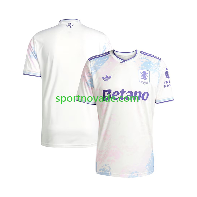 Aston Villa Dritt Trikot Herren Kurzarm 2025-2026