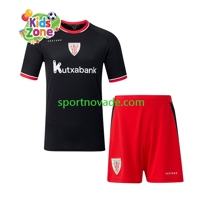 Athletic Bilbao Auswärts Trikot Kinder Kurzarm 2026-2027