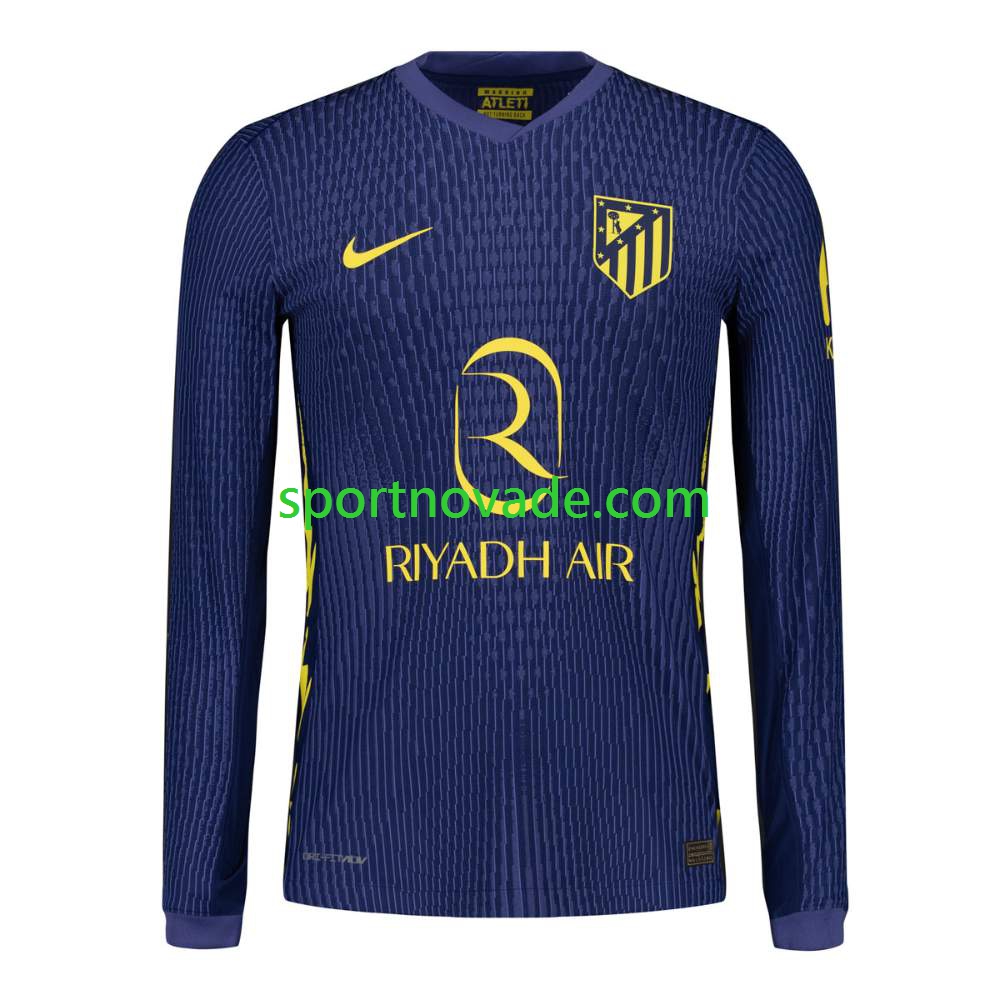 Atlético Madrid Auswärts Trikot Herren Langarm 2025-2026
