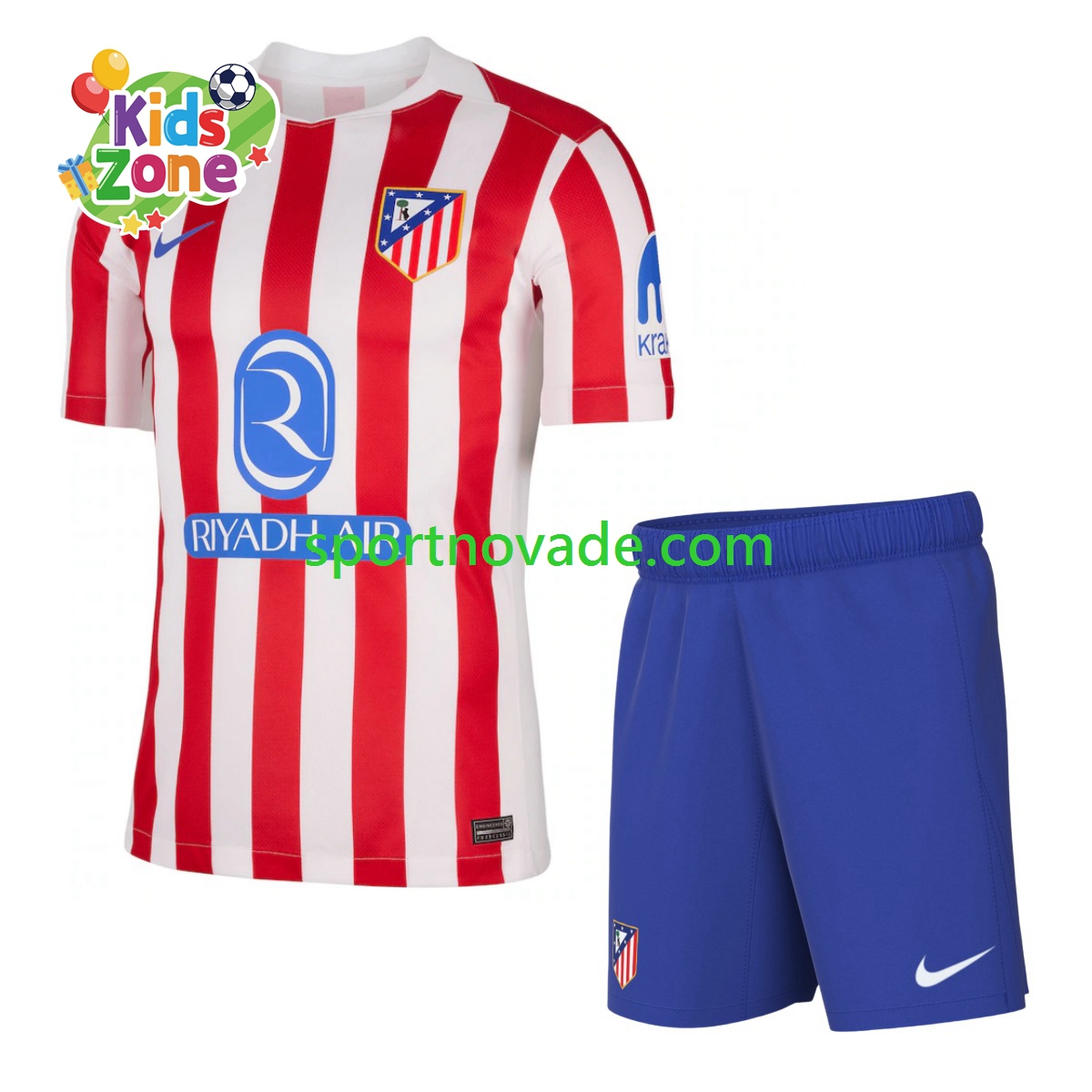 Atlético Madrid Heim Trikot Kinder Kurzarm 2025-2026