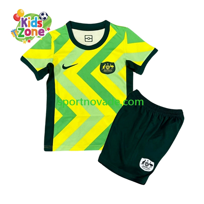 Australien Heim Trikot Kinder Kurzarm 2025