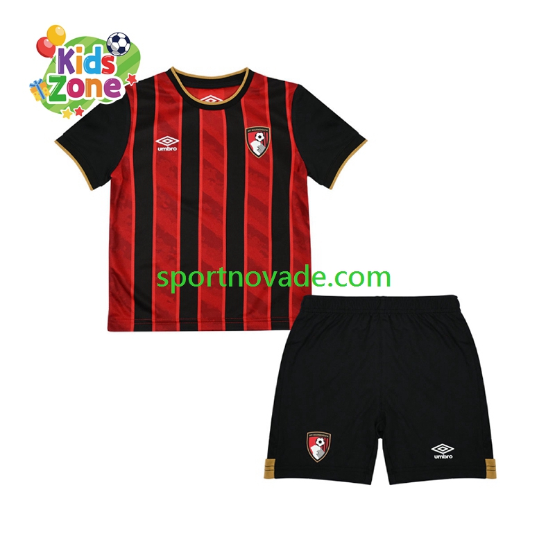 BOURNEMOUTH Heim Trikot Kinder Kurzarm 2025-2026