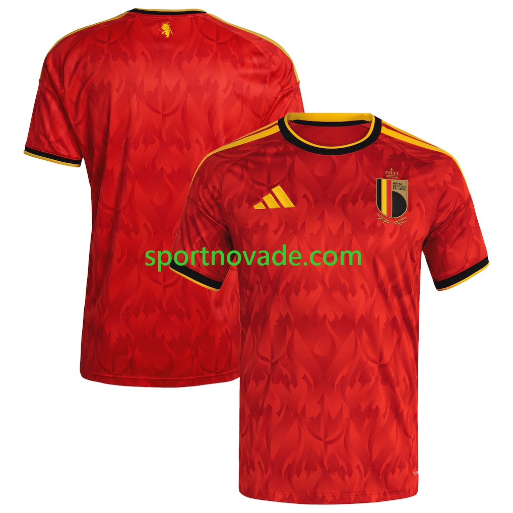 Belgien Heim Trikot Herren Kurzarm World Cup 2026