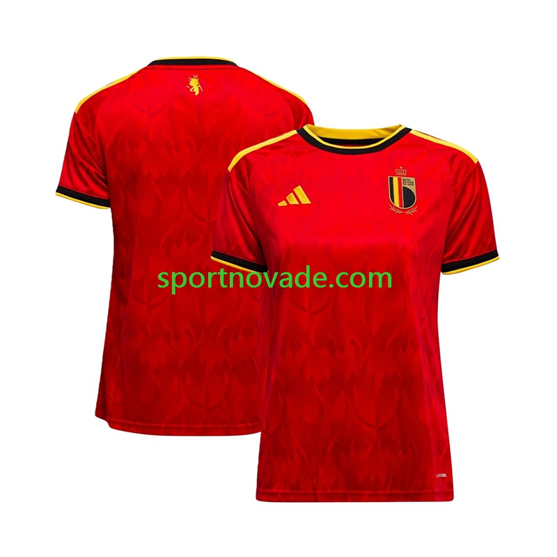 Belgien Ladies Heim Trikot Kurzarm World Cup 2026