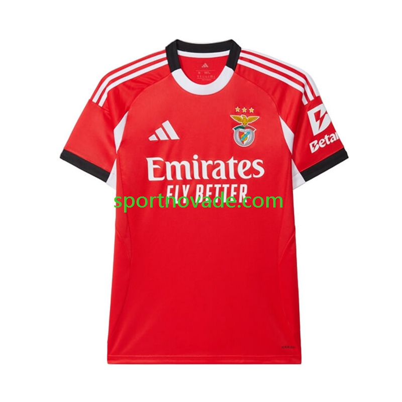 Benfica Heim Trikot Herren Kurzarm 2025-2026