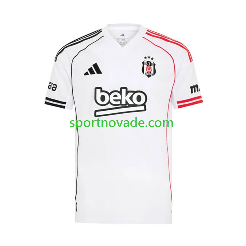 Besiktas Heim Trikot Herren Kurzarm 2025-2026