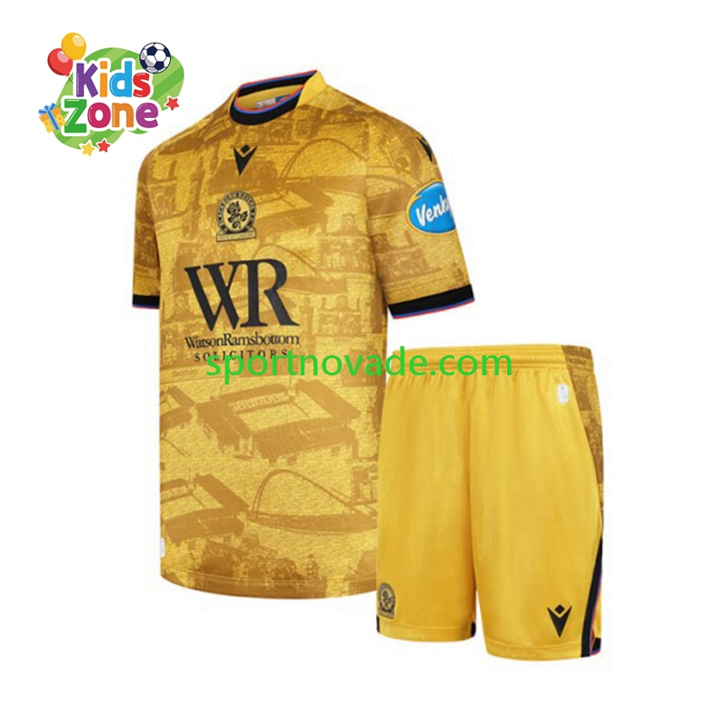 Blackburn Rovers Auswärts Trikot Kinder Kurzarm 2025-2026