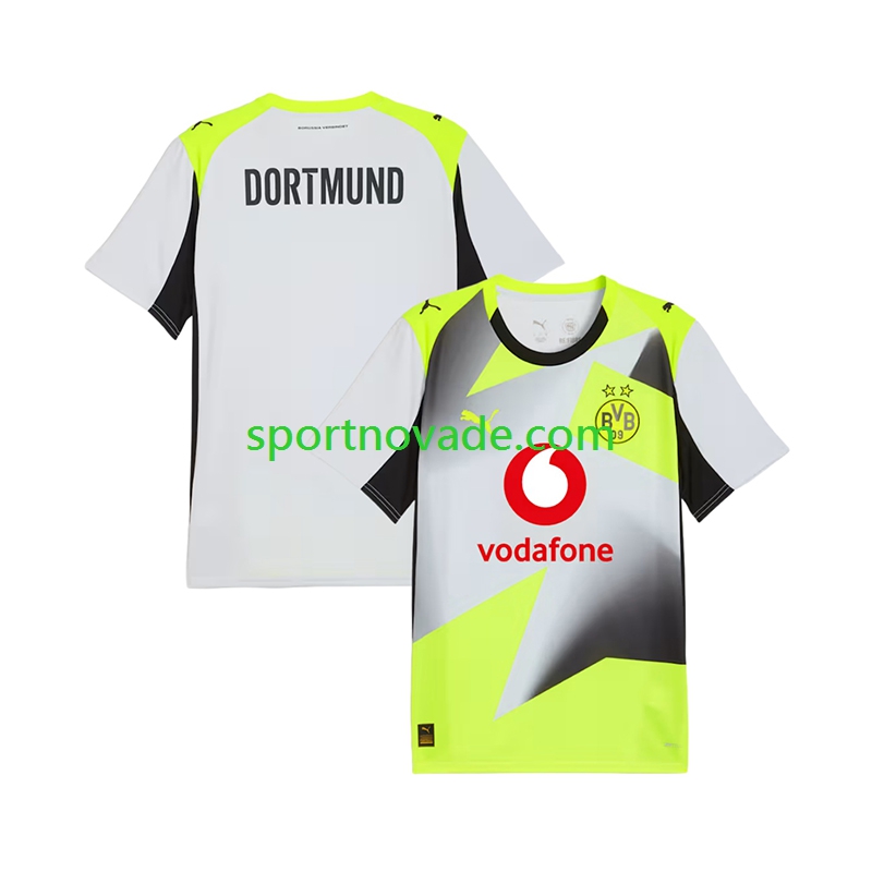 Borussia Dortmund Auswärts Trikot Herren Kurzarm 2025-2026