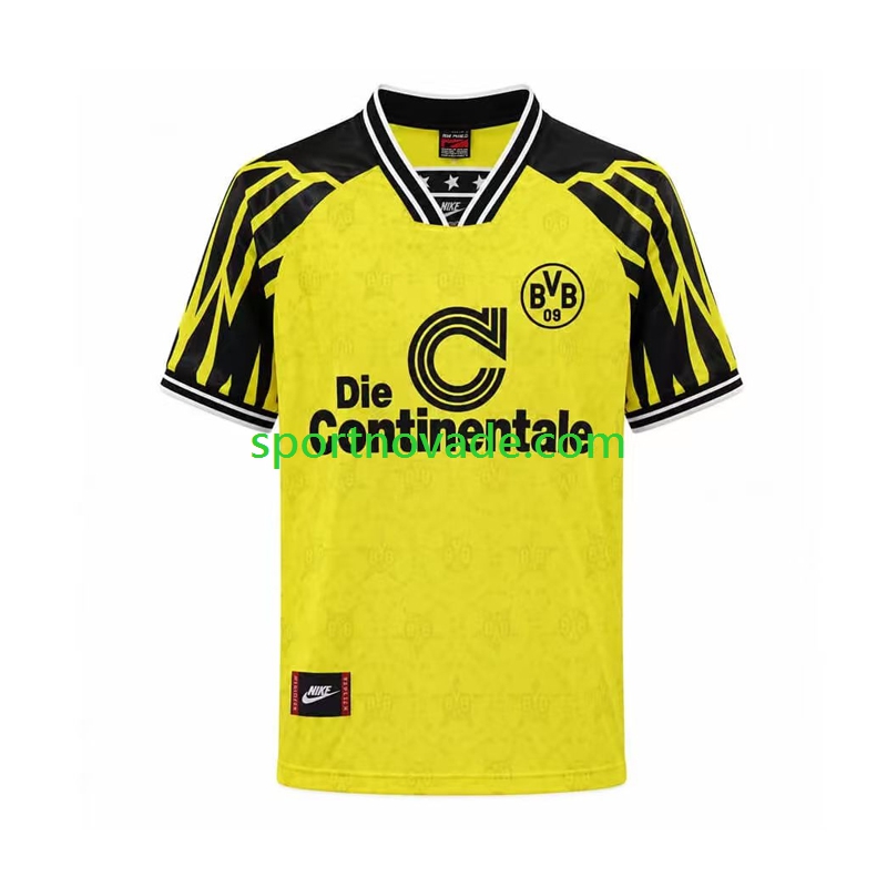 Borussia Dortmund Retro Heim Trikot Herren Kurzarm 1994