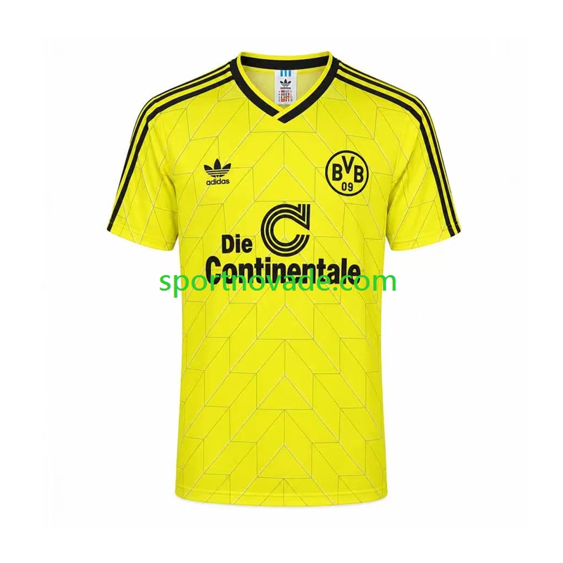 Borussia Dortmund Retro Heim Trikot Herren Kurzarm 1998
