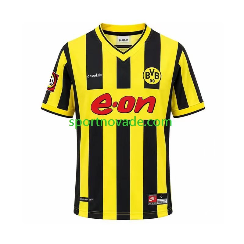 Borussia Dortmund Retro Heim Trikot Herren Kurzarm 2000