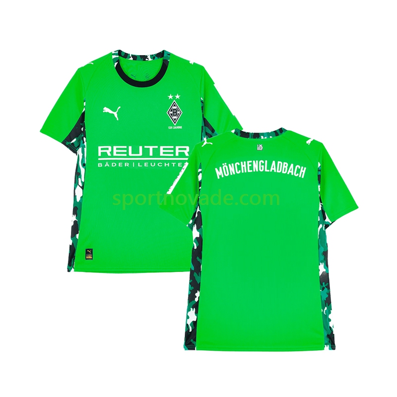 Borussia Monchengladbach Auswärts Trikot Herren Kurzarm 2025-2026