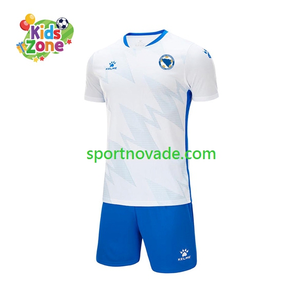 Bosnien-Herzegowina Auswärts Trikot Kinder Kurzarm 2023