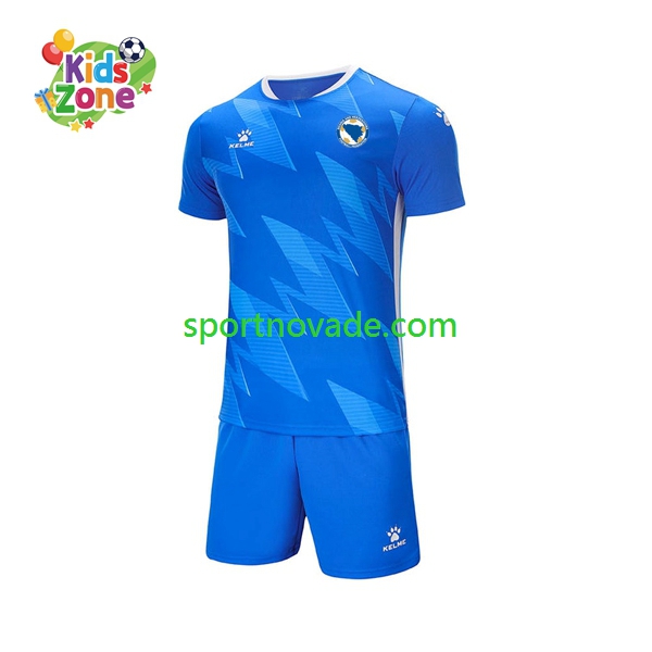 Bosnien-Herzegowina Heim Trikot Kinder Kurzarm 2023